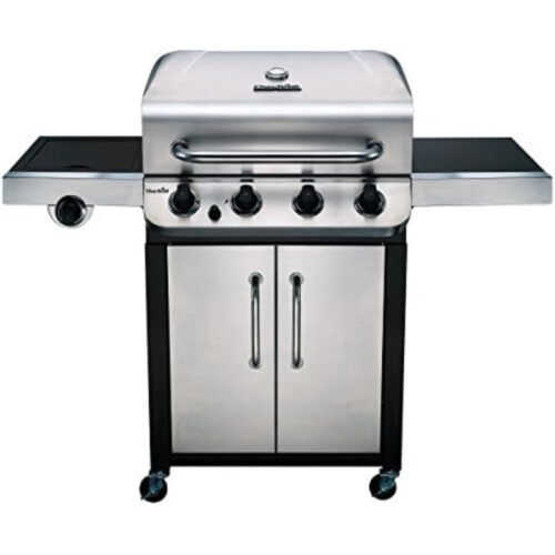Char-Broil Convective Serie 440S 4 Brûleurs + Brûleur Latéral Inox Barbecue à Gaz