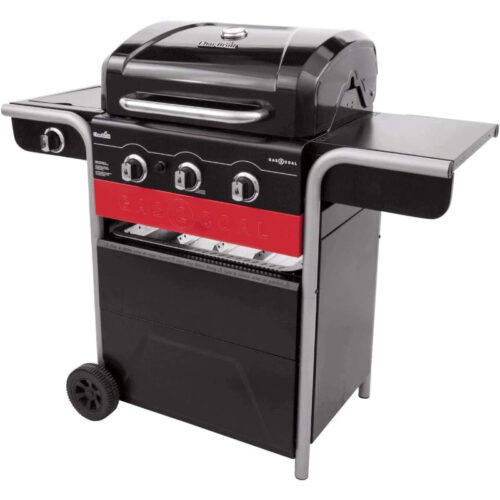 Char-Broil Gas2Coal® 3 Brûleurs Barbecue Hybride Gaz et Charbon