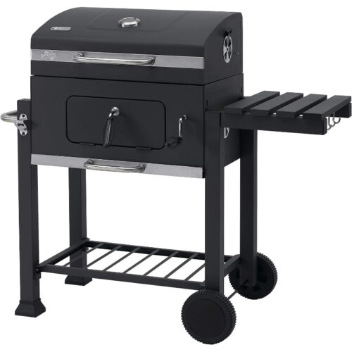 Tepro Toronto Click Barbecue à Charbon Acier Inoxydable et Anthracite