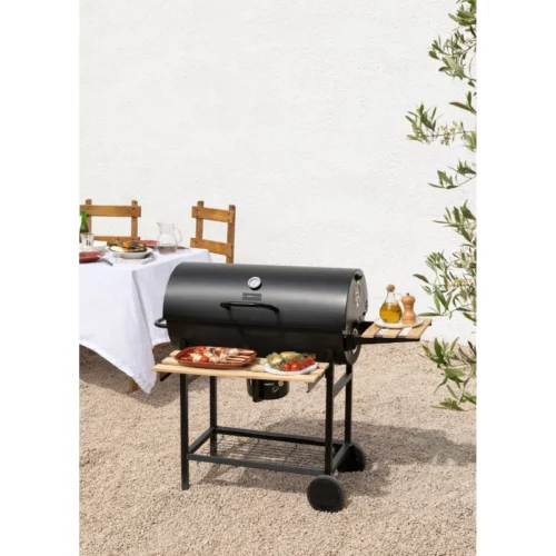 CREATE BBQ Smokey 380 °C avec Roues Barbecue au Charbon