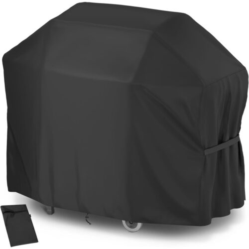 Velway 210D Oxford 132x68x109 cm Noir Housse Protectrice Barbecue Impermeable